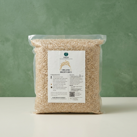 Organic Brown Rice 2KG