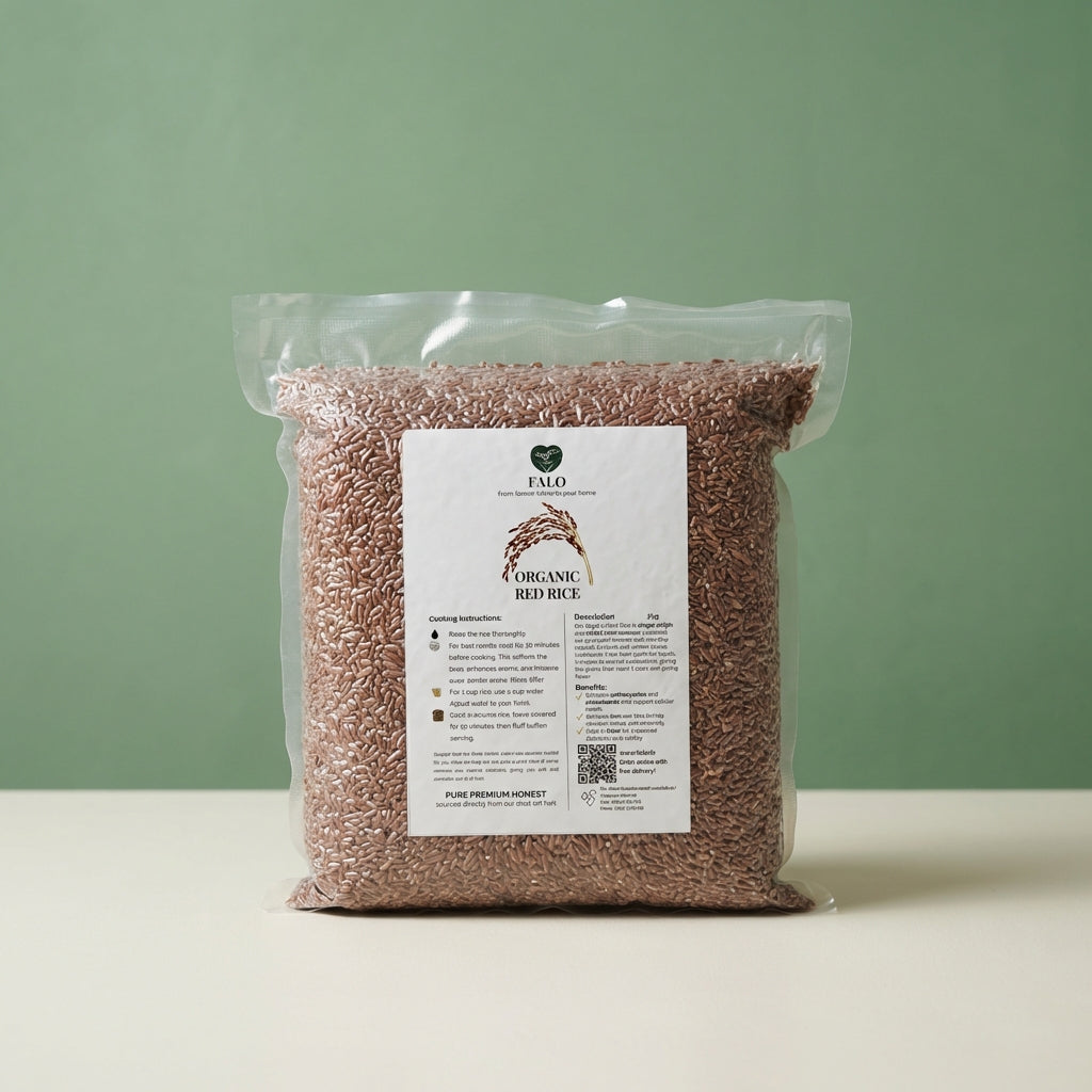 Organic Red Rice 2KG – FALO