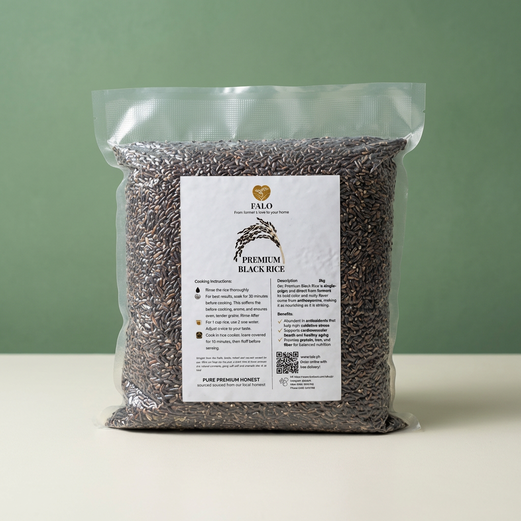 Premium Black Rice 2KG – FALO