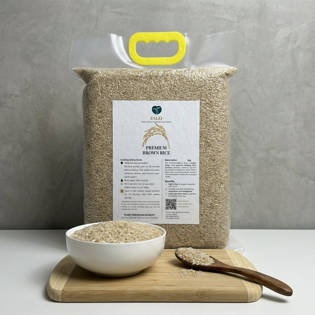 Premium Brown Rice 10KG – FALO